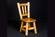 Log Saddle Seat Dining Chair by Viking Log Furniture
