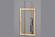 Log Klondike Clear Wall Framed Cue Rack by Viking Log Furniture