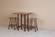 Sawtooth Hickory Wood Seat Pub Stool 24
