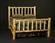 Wilderness Log Clear Bed by Viking Log Furniture
