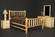 Wilderness Log Clear Bed by Viking Log Furniture