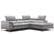 Viola Premium Italian Leather Sectional by J&M Furniture