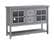 52 Inch Wood Console Table Buffet TV Stand - Antique Gray by Walker Edison