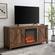 58 Inch Rustic Modern Farmhouse Fireplace TV Stand - Rustic Oak by Walker Edison