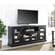 Highboy Wood 70 Inch TV Stand - Black by Walker Edison