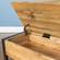 48 Inch Modern Farmhouse Storage Bench - Barnwood by Walker Edison