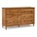 Modern 6 Drawer Dresser - Caramel by Walker Edison