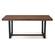 72 Inch Rustic Solid Wood Dining Table - Mahogany by Walker Edison