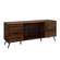 60 Inch Mid Century Modern TV Stand - Dark Walnut by Walker Edison