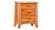 Willow 3 Drawer Nightstand Natural by Comfort Pure