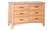 Willow Small 6 Drawer Dresser Natural by Comfort Pure