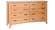 Willow 8 Drawer Dresser Natural by Comfort Pure