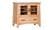 Willow 34 Inch Deluxe Media Cabinet Natural by Comfort Pure