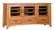Willow 65 Inch Deluxe Media Cabinet Natural by Comfort Pure