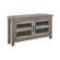 44 Inch Transitional Modern Farmhouse Wood Corner TV Stand - Grey Wash by Walker Edison