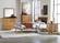 Addison Queen Adjustable Headboard Platform Bed, Duet by Wittier Wood Furniture