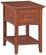 McKenzie Chair Side Table, Glazed Antique Cherry by Wittier Wood Furniture