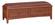 McKenzie 2-Drawer Bench, Glazed Antique Cherry by Whittier Wood Furniture