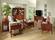 McKenzie Lift Top Coffee Table, Glazed Antique Cherry by Wittier Wood Furniture