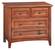 McKenzie 4-Drawer Nightstand, Glazed Antique Cherry by Wittier Wood Furniture