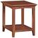 McKenzie Side Table, Glazed Antique Cherry by Whittier Wood Furniture