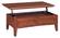 McKenzie Lift Top Coffee Table, Glazed Antique Cherry by Wittier Wood Furniture