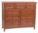 McKenzie 9-Drawer Dresser, Glazed Antique Cherry by Wittier Wood Furniture