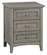 McKenzie 3-Drawer Nightstand, Fieldstone by Whittier Wood Furniture