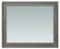 McKenzie Rectangular Mirror, Fieldstone by Whittier Wood Furniture