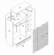 3-Sliding Door Wardrobe w/Louver Doors White by Palace Imports