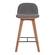 Napoli Counter Stool Grey by Moe's Home Collection