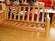 Sierra Log Queen Futon Frame Honey Oak by Prestige