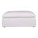 Clay Ottoman Livesmart Fabric White by Moe's Home Collection