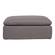 Clay Ottoman Livesmart Fabric Light Grey by Moe's Home Collection