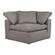 Terra Condo Corner Chair Livesmart Fabric Light Grey by Moe's Home Collection