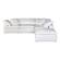 Terra Condo Dream Modular Sectional Livesmart Fabric Cream by Moe's Home Collection