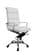 Plush High Back Office Chair White by J&M