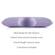 Z Shoulder Zoned Dough + Lavender Pillow by Malouf