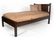 Zanetti Platform TWIN Bed Espresso by Strata Furniture