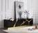Modrest Aspen - Modern Black & Gold TV Stand by VIG Furniture