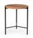 Modrest Bacone - Industrial Oak and Black Iron End Table by VIG Furniture