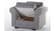 Elita S Diego Grey Sofa, Love & Chair Set by Bellona