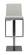 Modrest Folsum - Modern Light Grey & Brushed Stainless Steel Bar Stool by VIG Furniture
