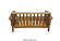 Manhattan Cherry Oak Wood Futon Frame by Gold Bond