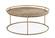 Modrest Gilcrest - Glam Brown and Gold Marble Coffee Table by VIG Furniture