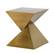 Modrest Hadler - Glam Brushed Gold Metallic End Table by VIG Furniture