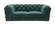 Divani Casa Sheila - Transitional Emerald Green Fabric Loveseat by VIG Furniture