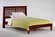 K Series Solstice Cherry Platform Bed by Night & Day Furniture