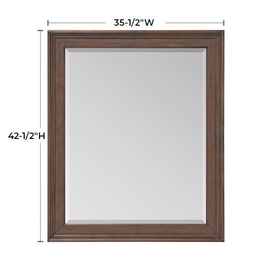 Whittier Wood Furniture McKenzie Mirror - Thumbnail 5