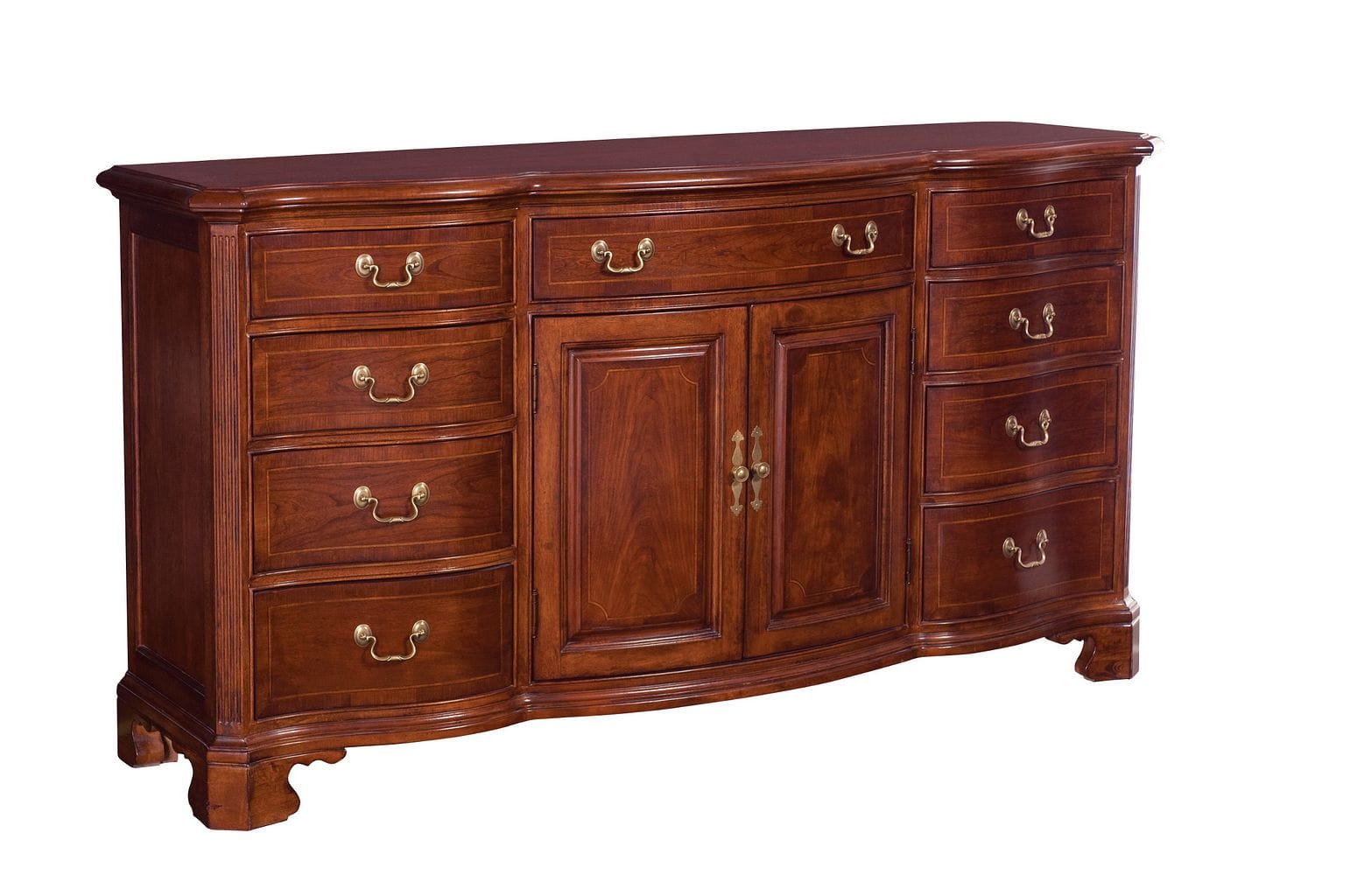 Cherry Grove Door Triple Dresser